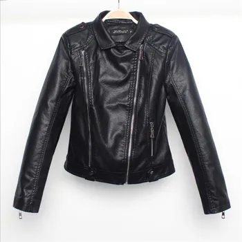 New 2019 Multicolor PU Leather Jacket For Women Autumn Casual Fashion Jacket Female Lapel Motorcycle Jacket Black Pink DS5048
New 2019 Multicolor PU Leather Jacket For Women Autumn Casual Fashion Jacket Female Lapel Motorcycle Jacket Black Pink DS5048