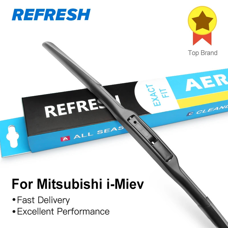 REFRESH Hybrid Wiper Blades for Mitsubishi i-Miev 26" Fit Hook Arms 2010 2011 2012 2013 2014
REFRESH Hybrid Wiper Blades for Mitsubishi i-Miev 26" Fit Hook Arms 2010 2011 2012 2013 2014