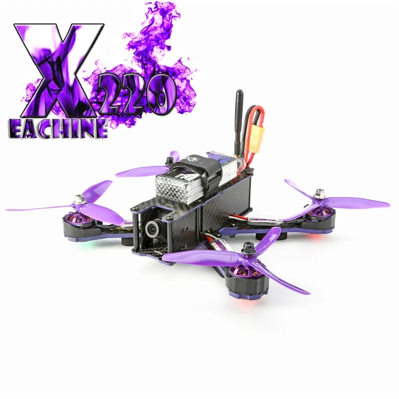 

Eachine Wizard X220 FPV RC Racing Drone Blheli_S F3 6DOF 2205 2300KV Motors 5.8G 48CH 200MW VTX Racer Quadcopter Helicopter ARF