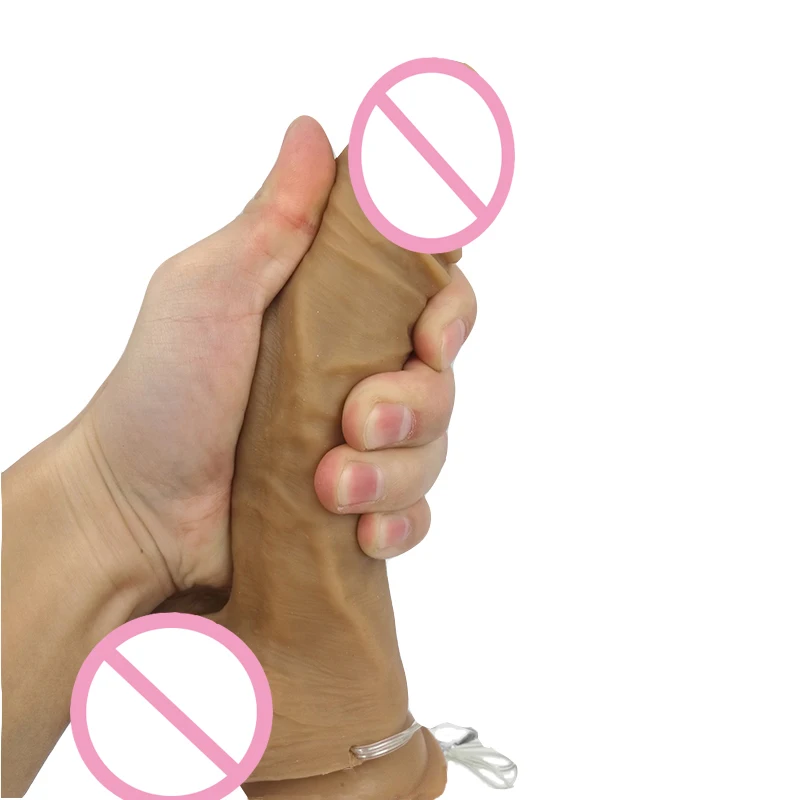 Силиконовый Фаллоимитатор На Присоске