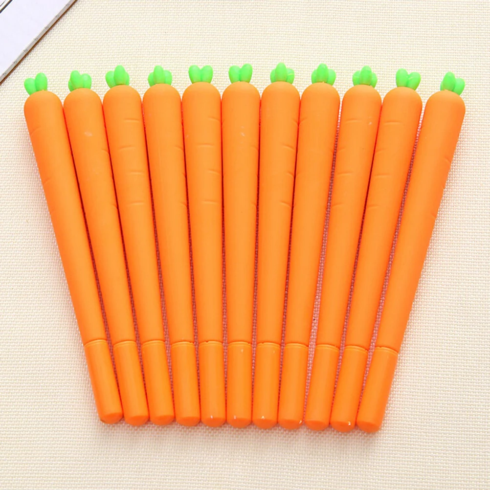 Cute Kawaii Carrot Shape Gel Pen Stationery Writing Pens Office School Stationery Supplies
Cute Kawaii Carrot Shape Gel Pen Stationery Writing Pens Office School Stationery Supplies
