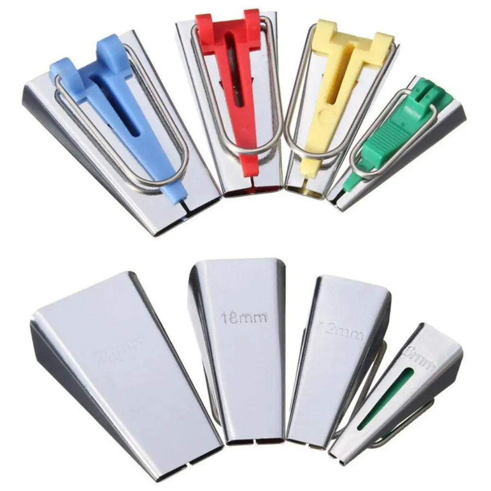 Cloth Tool Belter Wrapper Edge Erunside Roller Puller 4 Size 4 Size Fabric Bias Tape Tool
Cloth Tool Belter Wrapper Edge Erunside Roller Puller 4 Size 4 Size Fabric Bias Tape Tool
