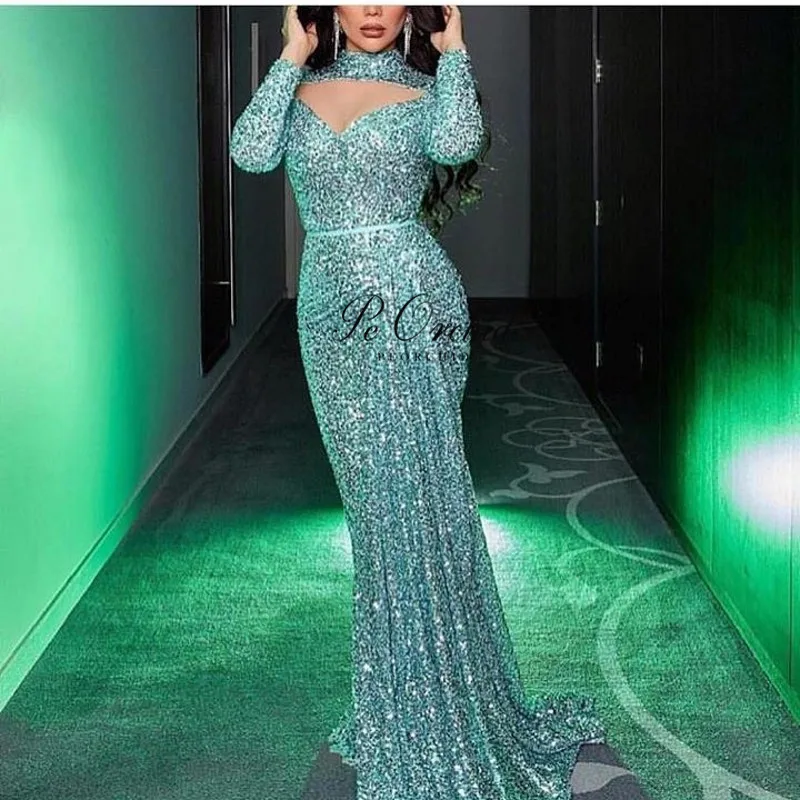 PEORCHID Sexy Sequin Evening Dress Dubai Arabic Vestido Fiesta Largo 2019 Formal Long Dress Glitter Party Gown With Sleeves
PEORCHID Sexy Sequin Evening Dress Dubai Arabic Vestido Fiesta Largo 2019 Formal Long Dress Glitter Party Gown With Sleeves