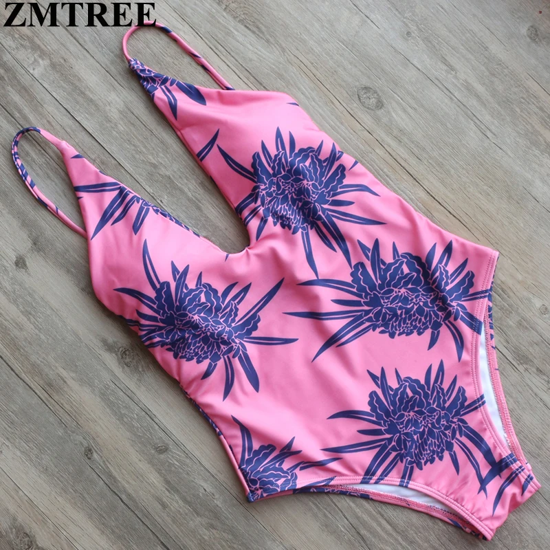 ZMTREE Newest Floral Printed Bathing Suits For Women Swimsuit Set Sexy Bandage One Pieces Swimwear Monokini Backless Bodysuit
ZMTREE Newest Floral Printed Bathing Suits For Women Swimsuit Set Sexy Bandage One Pieces Swimwear Monokini Backless Bodysuit