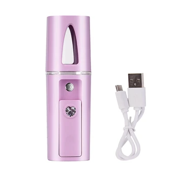 

Mini USB Nano Mist Sprayer Porable Facial Beauty Body Nebulizer Steamer Moisturizing Skin Care Facial Spray Instruments Device36