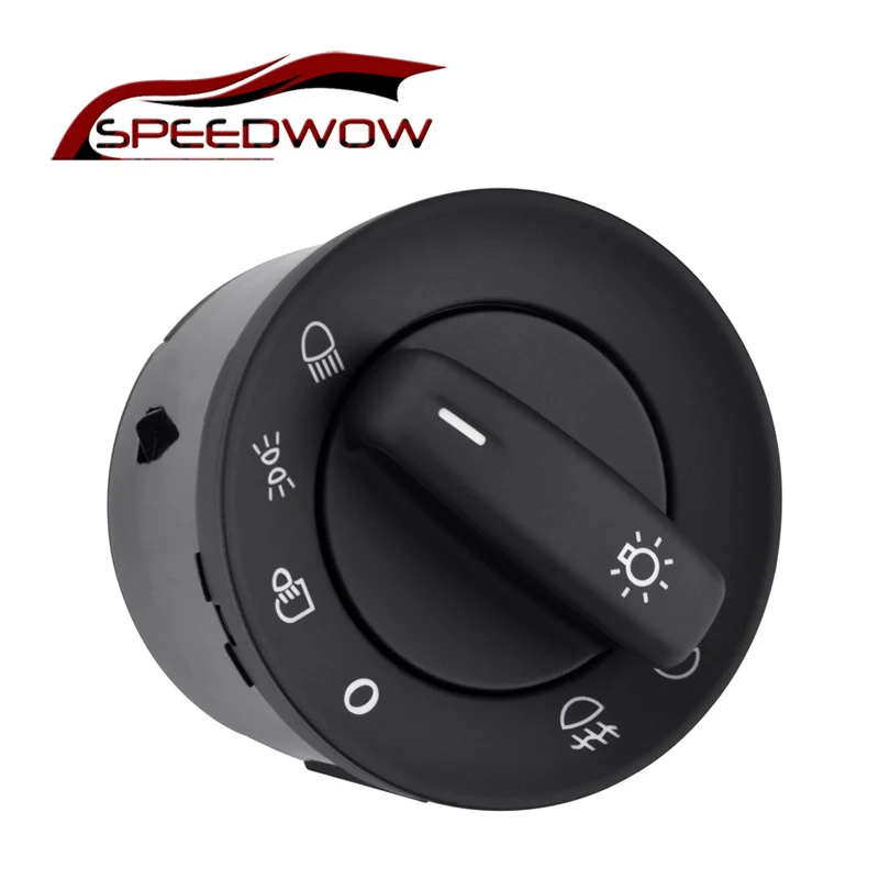 SPEEDWOW Auto Headlight Switch Fog Head Light Lamp Knob For VW Volkswagen Golf 5 6 Caddy JETTA TOURAN Passat B6 B7 CC 1K0941431N
SPEEDWOW Auto Headlight Switch Fog Head Light Lamp Knob For VW Volkswagen Golf 5 6 Caddy JETTA TOURAN Passat B6 B7 CC 1K0941431N
