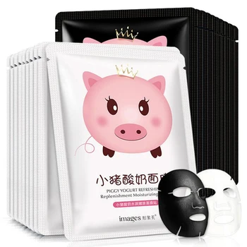 IMAGES Skin Care Nourish Replenishment Tender Pig Milk Facial Mask Moisturizing Oil Control Whiting Black Mask Anti-wrinkle
IMAGES Skin Care Nourish Replenishment Tender Pig Milk Facial Mask Moisturizing Oil Control Whiting Black Mask Anti-wrinkle