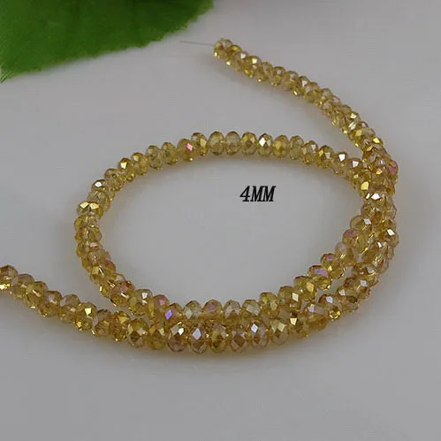 New Arriver 4mm6mm 8mm 10mm AB Beads Beautiful Faceted Rondelle Glass Crystal In Strings DIY Jewelry Loose Beads
New Arriver 4mm6mm 8mm 10mm AB Beads Beautiful Faceted Rondelle Glass Crystal In Strings DIY Jewelry Loose Beads