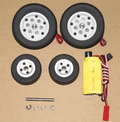 JP Hobby Electric Brake with 4 Wheels(2pcs back and 2pcs front) and Controller (4mm axle) 40mm 50mm 55mm 60mm 65mm
JP Hobby Electric Brake with 4 Wheels(2pcs back and 2pcs front) and Controller (4mm axle) 40mm 50mm 55mm 60mm 65mm