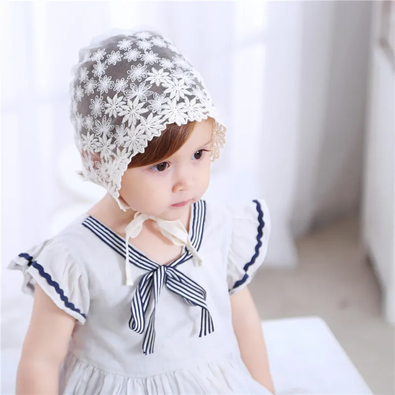 Lace Flower Baby Bonnet Newborn Beanie Hats Spring Summer Lovely Princess Hat Caps Cotton Lace Floral Kids Baby Girls Caps
Lace Flower Baby Bonnet Newborn Beanie Hats Spring Summer Lovely Princess Hat Caps Cotton Lace Floral Kids Baby Girls Caps