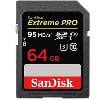 SD Card Super Speed SDXC Memory Card 64g Camera Card C10 95M/S Memory Card 4K High Definition
SD Card Super Speed SDXC Memory Card 64g Camera Card C10 95M/S Memory Card 4K High Definition