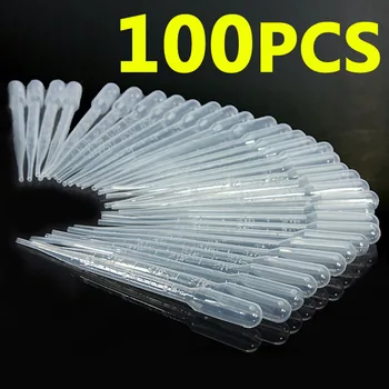 High Quality New 100PCS 3ml Disposable Plastic Eye Dropper Set Transfer Graduated Pipettes 0223 3SVX 8CNO
High Quality New 100PCS 3ml Disposable Plastic Eye Dropper Set Transfer Graduated Pipettes 0223 3SVX 8CNO