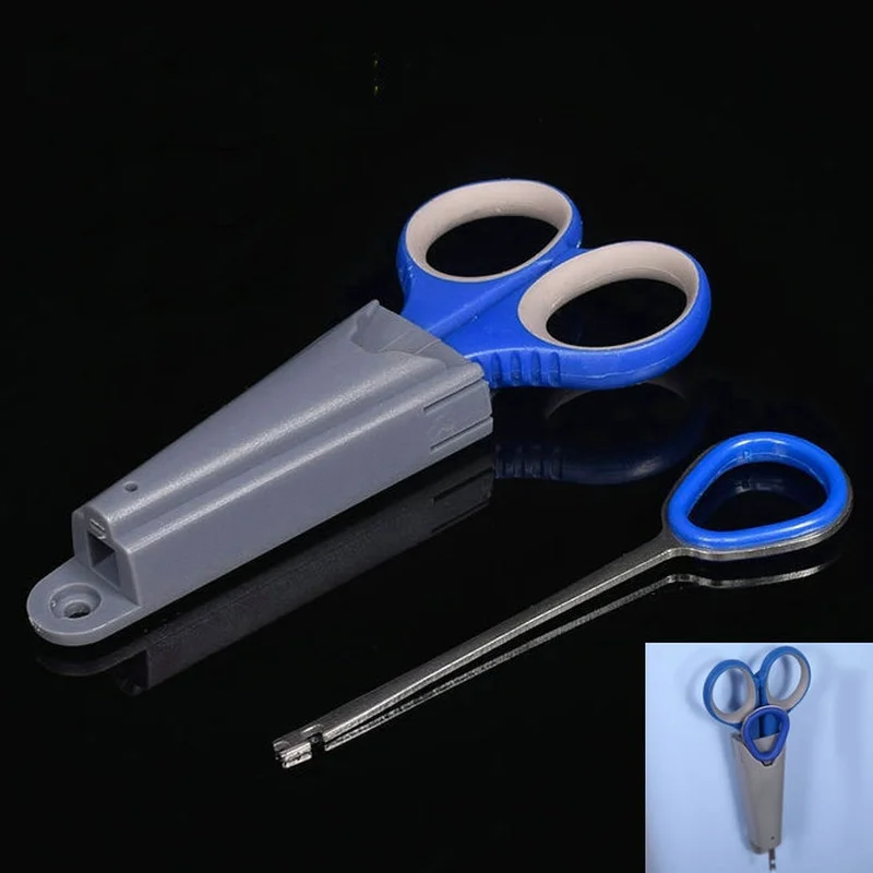 Multi-purpose fishing box special scissors with hook strong horse lead fishing sawtooth scissors stainless steeFishing shears
Multi-purpose fishing box special scissors with hook strong horse lead fishing sawtooth scissors stainless steeFishing shears