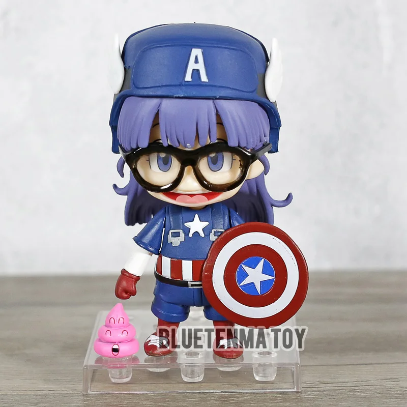 Anime Dr. Slump Arale Norimaki Cosplay Captain America Slump Cute Girls Action Figures PVC Doll Model Toys
Anime Dr. Slump Arale Norimaki Cosplay Captain America Slump Cute Girls Action Figures PVC Doll Model Toys
