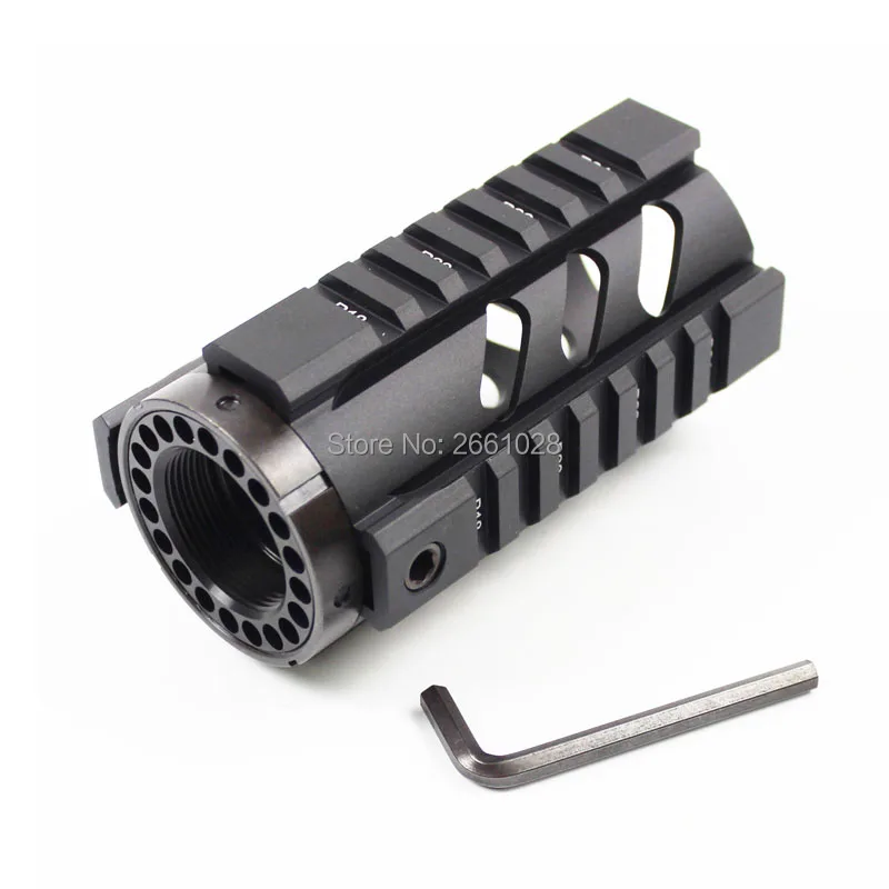 Tactical Hunting Accessories T-Series 4'' Free Float Quad Rail Handguard AR Rail System RIS Handguard For .223/5.56 mm M4
Tactical Hunting Accessories T-Series 4'' Free Float Quad Rail Handguard AR Rail System RIS Handguard For .223/5.56 mm M4