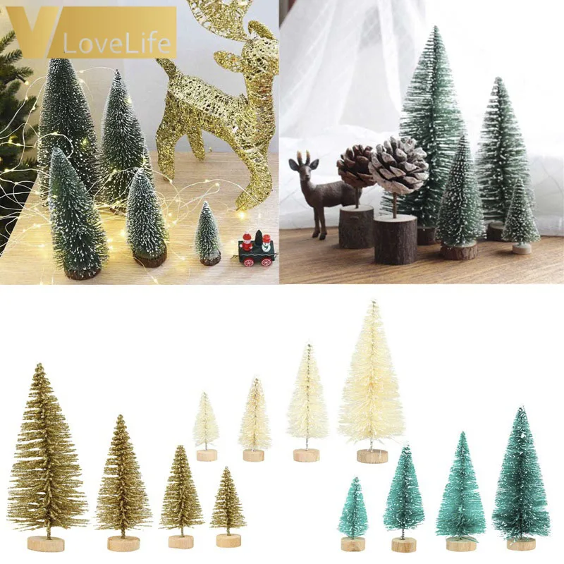 4Pcs Sisal Fiber Mini Christmas Tree 3Colors Snow Frost Small Pine Tree DIY Craft Desktop Decoration Christmas Ornaments
4Pcs Sisal Fiber Mini Christmas Tree 3Colors Snow Frost Small Pine Tree DIY Craft Desktop Decoration Christmas Ornaments
