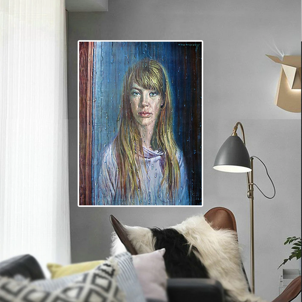 Rain Girl Tretchikoff Vintage Reproduction Oil Painting on Canvas Pop Art Posters and Prints Nordic Wall Picture for Living Room
Rain Girl Tretchikoff Vintage Reproduction Oil Painting on Canvas Pop Art Posters and Prints Nordic Wall Picture for Living Room
