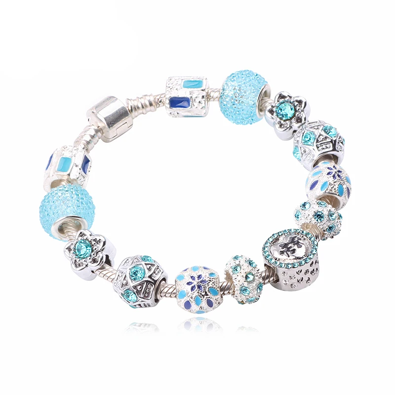 Couqcy 2019 New Queen Jewelry Silver Charms Bracelet & Bangles With Queen Crown Beads Bracelet For Women Gift Flower House
Couqcy 2019 New Queen Jewelry Silver Charms Bracelet & Bangles With Queen Crown Beads Bracelet For Women Gift Flower House