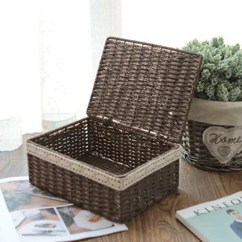 Japanese style paper rope storage basket with cover home organizer sundries clothes desktop finishing basket mx01211704
Japanese style paper rope storage basket with cover home organizer sundries clothes desktop finishing basket mx01211704