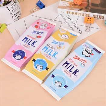 Small fresh milk pen bag cartoon creative large capacity pencil bag pupils stationery bag
Small fresh milk pen bag cartoon creative large capacity pencil bag pupils stationery bag