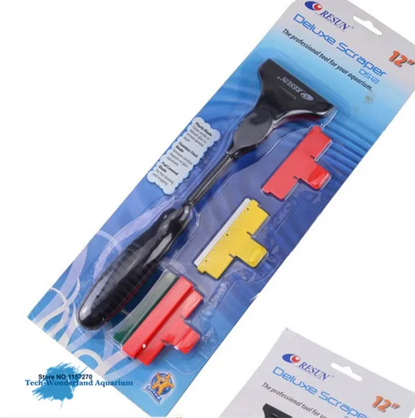Deluxe scraper for aquarium 3 in 1 fish tank cleaning tool glass algae scraper brush moss remove RESUN 30CM free shipping
Deluxe scraper for aquarium 3 in 1 fish tank cleaning tool glass algae scraper brush moss remove RESUN 30CM free shipping