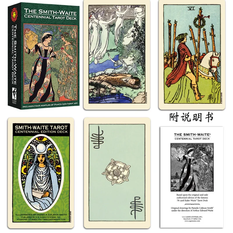 Smith Tarot Deck Board Game Cards Game Full English Edition Tarot Board Game For Family/Friends
Smith Tarot Deck Board Game Cards Game Full English Edition Tarot Board Game For Family/Friends