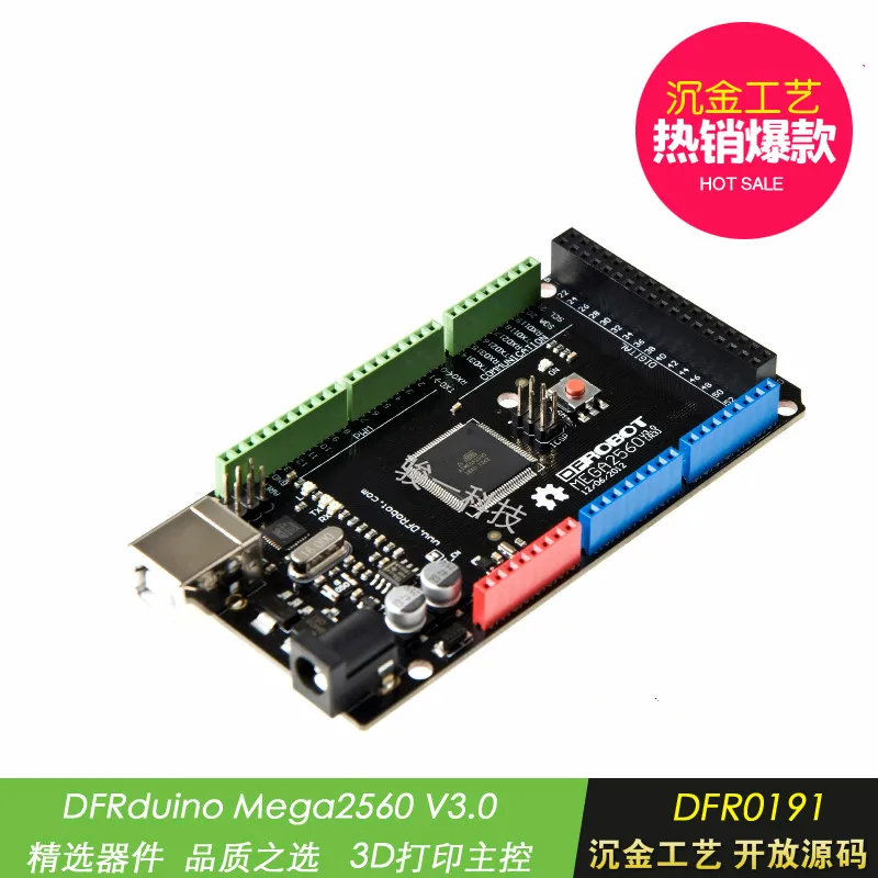 Mega2560 Main Board 3D Printing Controller Supports 4 Serial Communication Arduino 
Mega2560 Main Board 3D Printing Controller Supports 4 Serial Communication Arduino