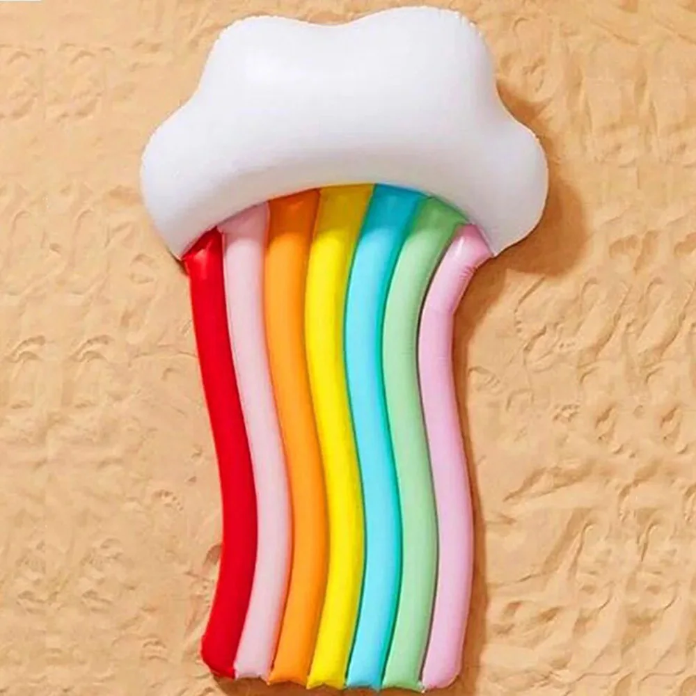 PVC swimming pool water inflatable mattress lemon ice cream rainbow cloud adult floating Piscina
PVC swimming pool water inflatable mattress lemon ice cream rainbow cloud adult floating Piscina
