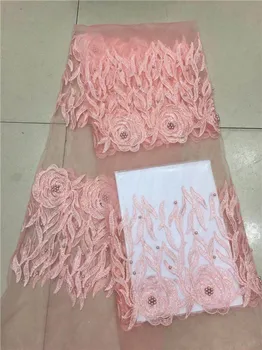 Latest french lace 2018 polyester embroidery tulle lace with beads high quality fashion lace fabric cheap african women Pink
Latest french lace 2018 polyester embroidery tulle lace with beads high quality fashion lace fabric cheap african women Pink