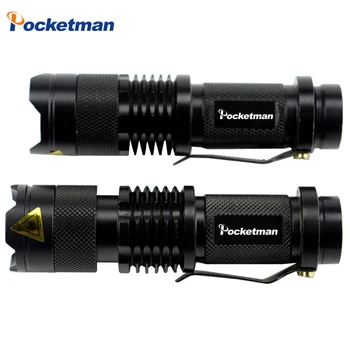 Free shipping high-quality Portable Light Mini Black 2000LM Waterproof LED Flashlight 3 Modes Zoomable LED Torch penlight
Free shipping high-quality Portable Light Mini Black 2000LM Waterproof LED Flashlight 3 Modes Zoomable LED Torch penlight
