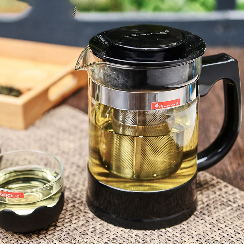 950ml Glass Teapot With Stainless Steel Infuser Heated Container Kettle Puer Tea Hot Pot Teaware Coffee Maker Filter Basket
950ml Glass Teapot With Stainless Steel Infuser Heated Container Kettle Puer Tea Hot Pot Teaware Coffee Maker Filter Basket