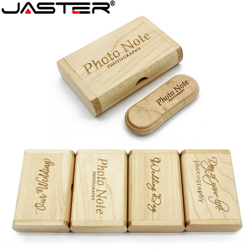 JASTER Wooden USB flash drive natural wood+Packing box pendrive 4GB 8GB 16GB 32GB 64GB memory stick LOGO for photography
JASTER Wooden USB flash drive natural wood+Packing box pendrive 4GB 8GB 16GB 32GB 64GB memory stick LOGO for photography