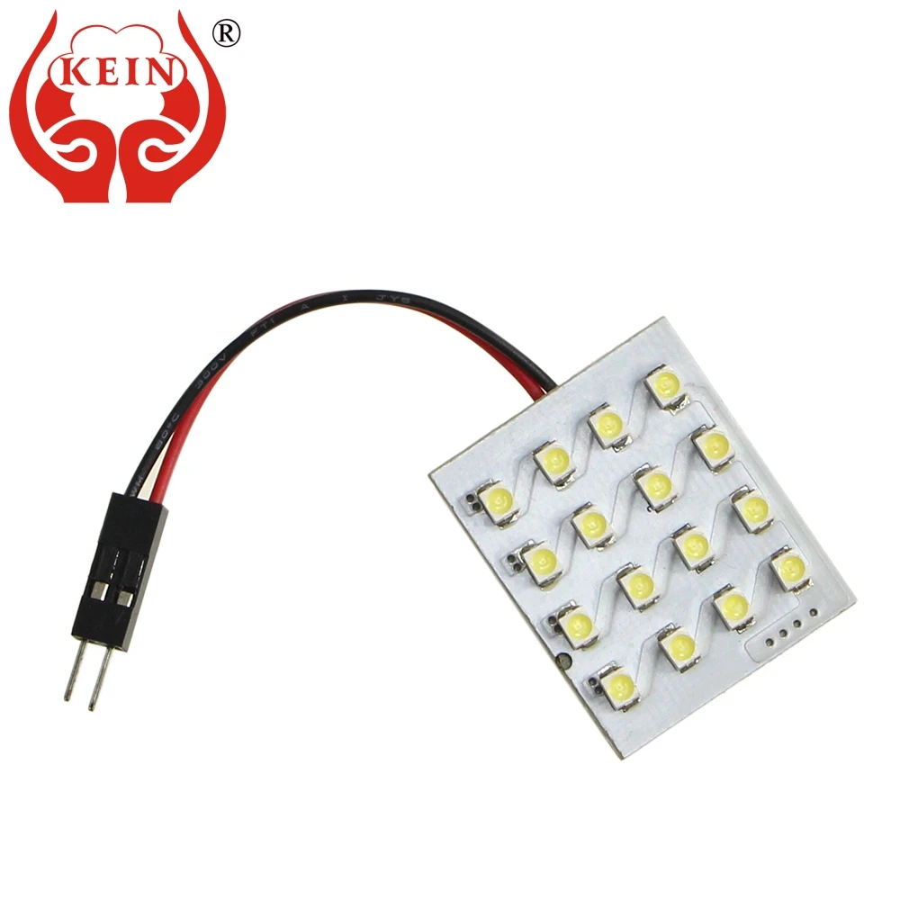 KEIN 4PCS T10 W5W BA9S T4W Festoon C3W C5W C10W LED Car Bulb Auto 3528 16SMD Reading Lamp Interior Dome Light Vehicle White 12V
KEIN 4PCS T10 W5W BA9S T4W Festoon C3W C5W C10W LED Car Bulb Auto 3528 16SMD Reading Lamp Interior Dome Light Vehicle White 12V