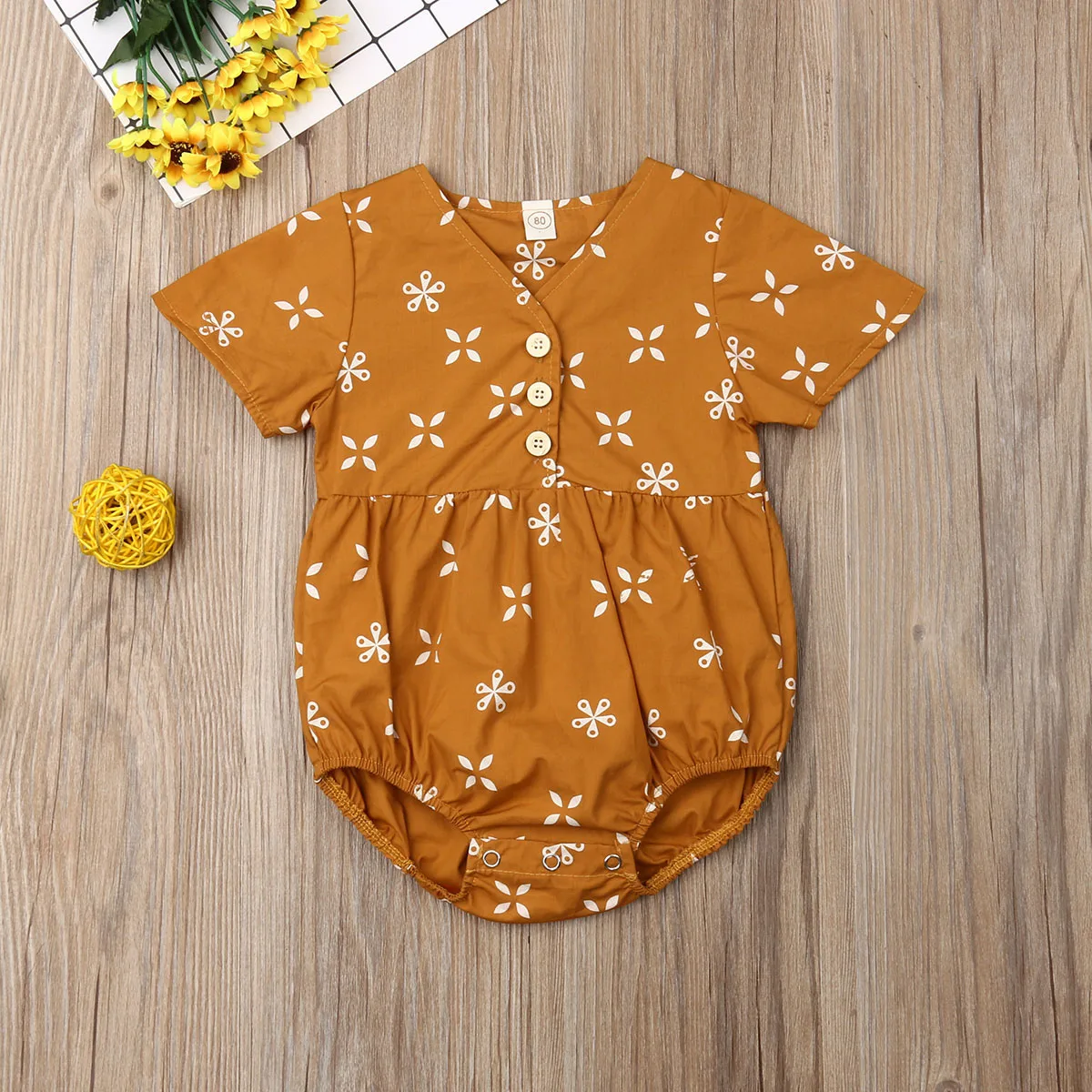 Pudcoco Newborn Baby Girl Clothes Fly Sleeve Print Button Romper One-Piece Outfit Cotton Sunsuit
Pudcoco Newborn Baby Girl Clothes Fly Sleeve Print Button Romper One-Piece Outfit Cotton Sunsuit