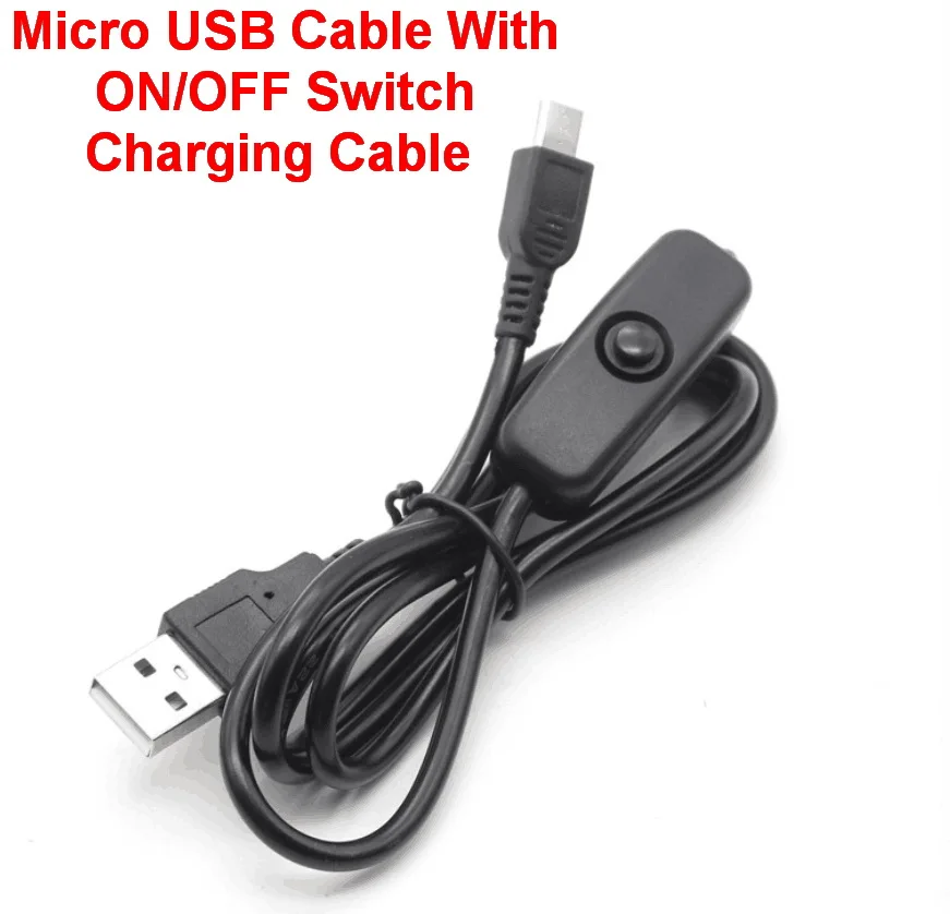 1pcs Raspberry Pi 3 Power Cable with switch ON/OFF button Micro USB charging cable for Banana PI Raspberry Pi 2 power cable
1pcs Raspberry Pi 3 Power Cable with switch ON/OFF button Micro USB charging cable for Banana PI Raspberry Pi 2 power cable