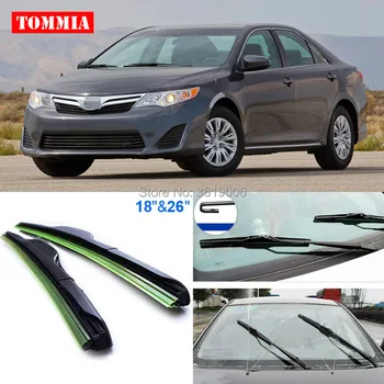 2pcs front soft rubber windscreen windshield wiper blades For Toyota Camry 2012-2018
2pcs front soft rubber windscreen windshield wiper blades For Toyota Camry 2012-2018