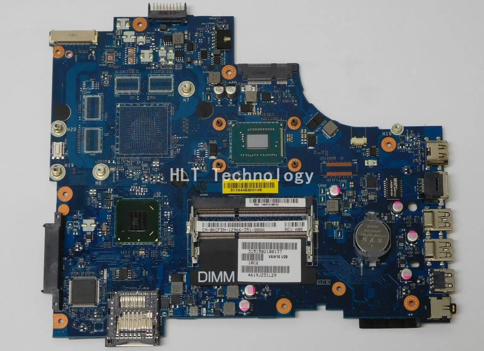 For DELL Inspiron 17R 3721 5721 Notebook Motherboard CN-0WTY0Y VAW11 LA-9102P I5 CPU Rev 1.0 integrated graphics card
For DELL Inspiron 17R 3721 5721 Notebook Motherboard CN-0WTY0Y VAW11 LA-9102P I5 CPU Rev 1.0 integrated graphics card