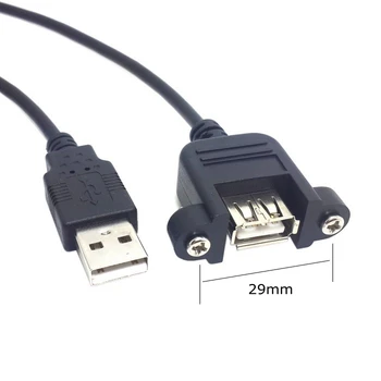 USB 2.0 male to female extension Cable USB 2.0Type A male to female Extension Cable with screw Panel Mount holes 20cm 50cm 1M 3M
USB 2.0 male to female extension Cable USB 2.0Type A male to female Extension Cable with screw Panel Mount holes 20cm 50cm 1M 3M