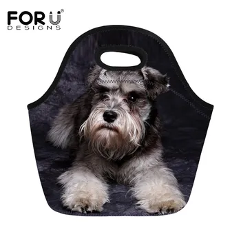 FORUDESIGNS Cute Schnauzer 3D Printing Neoprene Lunch Bag for Women Kids Insulated Thermal Food Picnic Cooler Lunch Box Bag Tote
FORUDESIGNS Cute Schnauzer 3D Printing Neoprene Lunch Bag for Women Kids Insulated Thermal Food Picnic Cooler Lunch Box Bag Tote