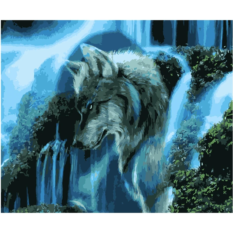 Wolf waterfall Animal DIY Digital Painting By Numbers Modern Wall Art Canvas Painting Unique Birthday Gift Home Decor
Wolf waterfall Animal DIY Digital Painting By Numbers Modern Wall Art Canvas Painting Unique Birthday Gift Home Decor