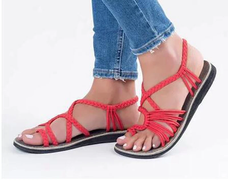 Women Beach Sandals Shoes Sandalias 2019 Summer Rope Ladies Flower Crystal Sandals
Women Beach Sandals Shoes Sandalias 2019 Summer Rope Ladies Flower Crystal Sandals