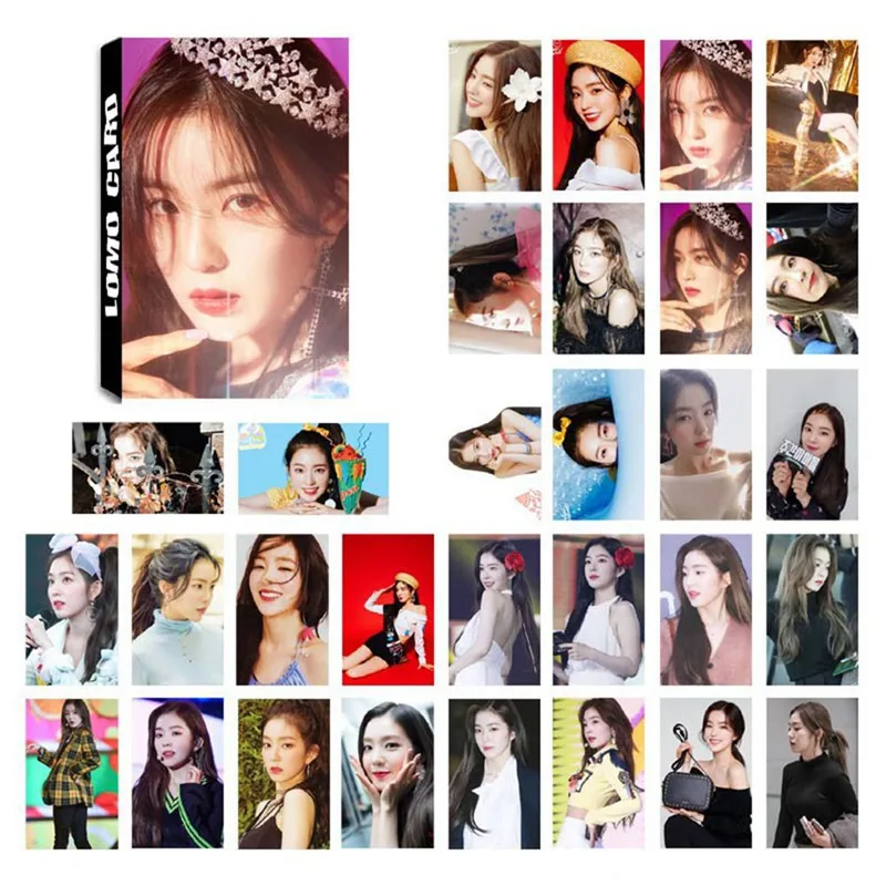 30pcs/set K-POP Red Velvet New Ablum Lomo Cards Self Made Paper Photo Cards Fans Gift Collection Stationery Set
30pcs/set K-POP Red Velvet New Ablum Lomo Cards Self Made Paper Photo Cards Fans Gift Collection Stationery Set