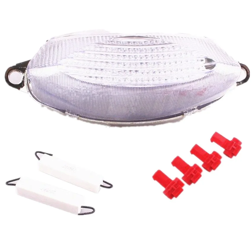 For Honda VTR1000 1997 1998 1999 2000 2001 2002 2003 2004 2005 Clear Motorcycle LED Integrated Turn Signal Tail Light
For Honda VTR1000 1997 1998 1999 2000 2001 2002 2003 2004 2005 Clear Motorcycle LED Integrated Turn Signal Tail Light