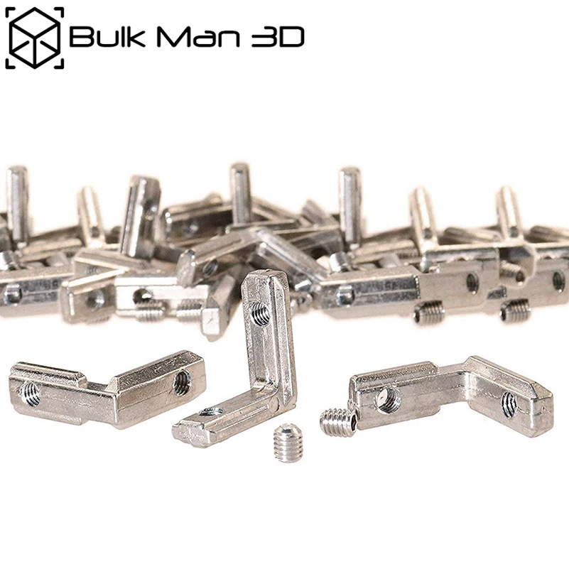 100pcs/Lot L shape 90 degree 3030 aluminum profile Inside bracket Cast Aluminium Zinc Coated Connector for 3D Printer CNC Parts
100pcs/Lot L shape 90 degree 3030 aluminum profile Inside bracket Cast Aluminium Zinc Coated Connector for 3D Printer CNC Parts