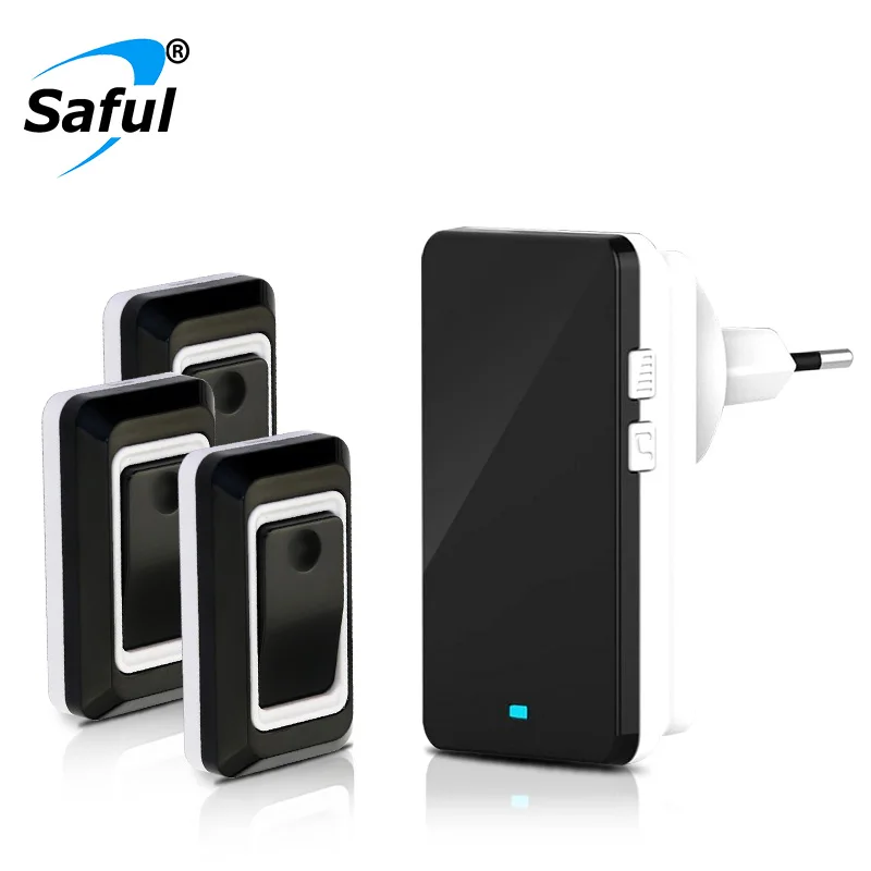 Waterproof Electric Doorbells EU Wireless Bell 28 melody Easy Set Up Door Bell 3 transmitter Door Bell Wireless for Deaf/Old 
Waterproof Electric Doorbells EU Wireless Bell 28 melody Easy Set Up Door Bell 3 transmitter Door Bell Wireless for Deaf/Old
