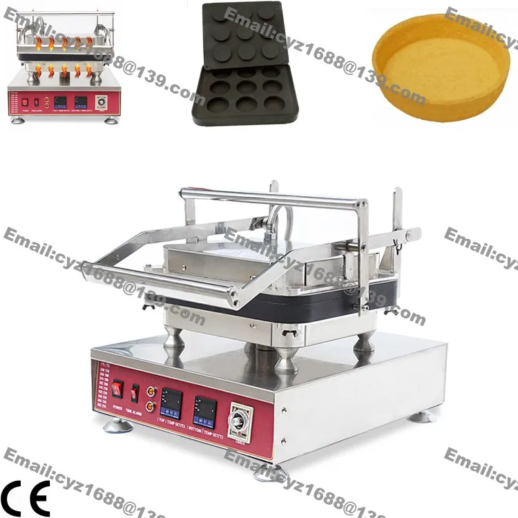 Free Shipping Commercial Nonstick 110v 220v Electric 9pcs Round Pastry Tart Shells Mould Pie Cupcake Maker Iron Baker Machine
Free Shipping Commercial Nonstick 110v 220v Electric 9pcs Round Pastry Tart Shells Mould Pie Cupcake Maker Iron Baker Machine