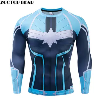 Superman Men Tshirts Print Long Sleeve Boy Tees t shirt fitness Male Superhero Tops Casual Compression Quick Dry ZOOTOP BEAR
Superman Men Tshirts Print Long Sleeve Boy Tees t shirt fitness Male Superhero Tops Casual Compression Quick Dry ZOOTOP BEAR