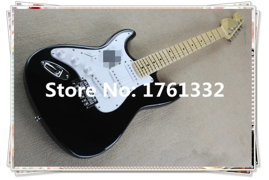 Hot sale +factory custom left hand black electric guitar with white pickguard can be customized as your request
Hot sale +factory custom left hand black electric guitar with white pickguard can be customized as your request