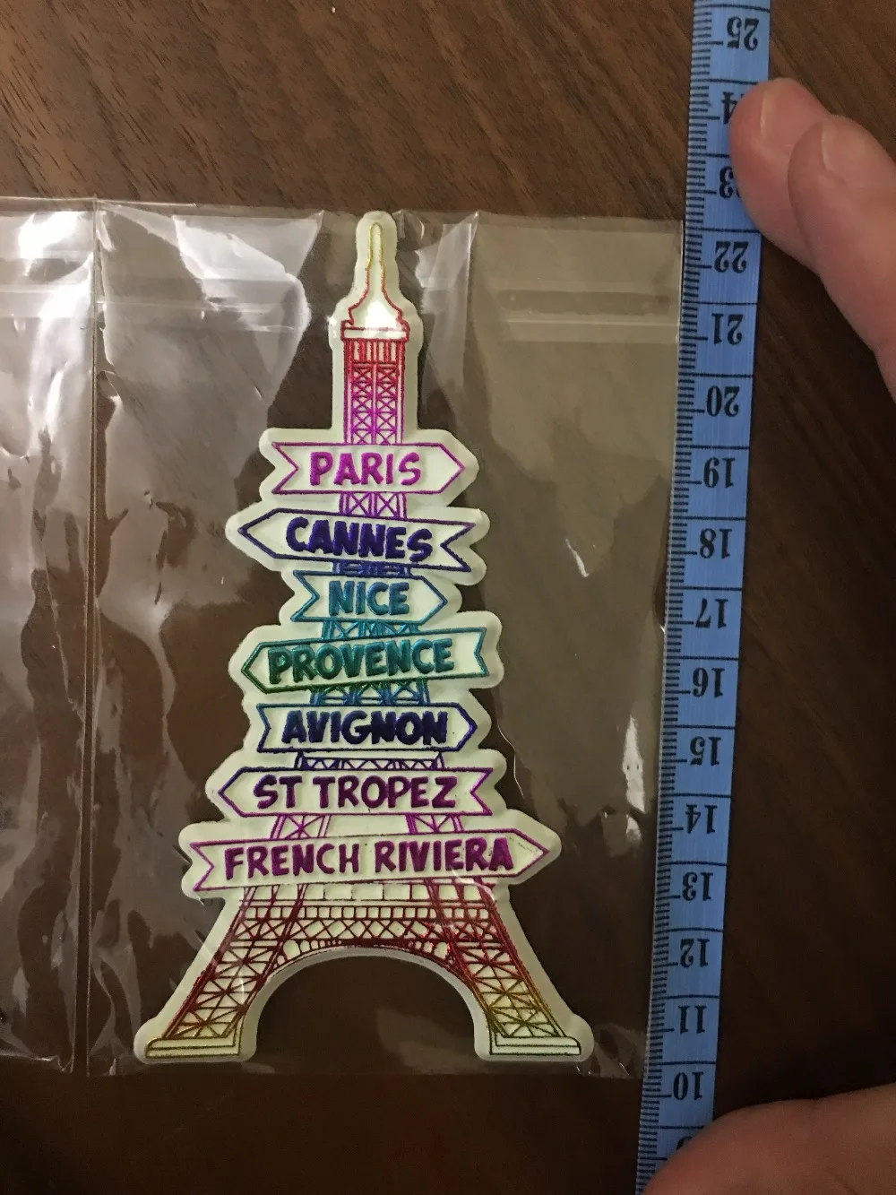 Paris Eiffel Tower, France, 2D Injection Iridescence hot stamping, luminous Fridge magnets ,Souvenir refrigerator magnets
Paris Eiffel Tower, France, 2D Injection Iridescence hot stamping, luminous Fridge magnets ,Souvenir refrigerator magnets