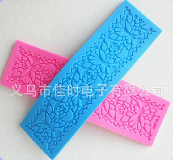 Beautiful flower shape chocolate candy jello Silicone Fondant Lace Mold Mould Cake Decoration E100
Beautiful flower shape chocolate candy jello Silicone Fondant Lace Mold Mould Cake Decoration E100